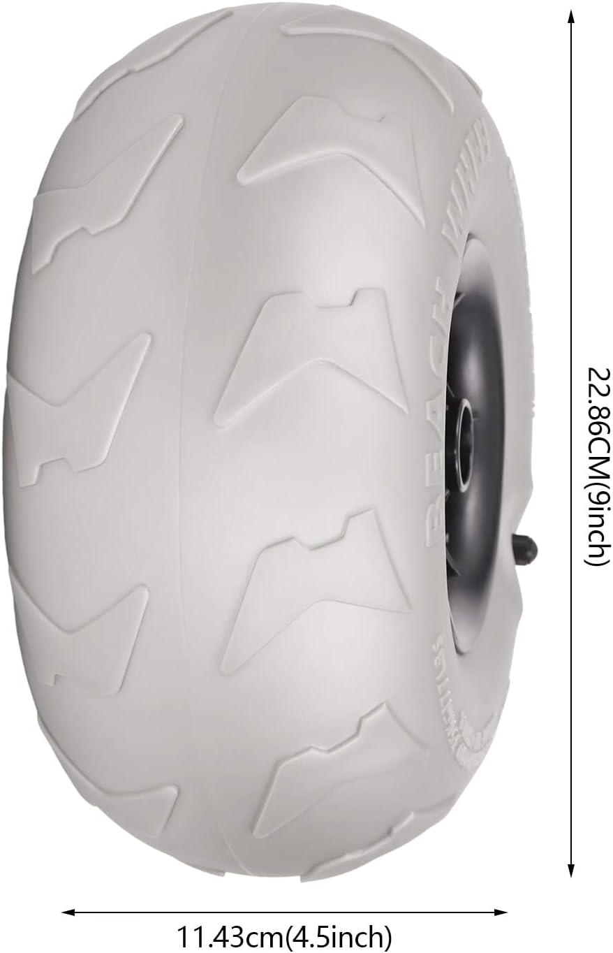 Beach Balloon Wheels 2 Pack 9  - огляд і ціна Fishing Kayak Cart