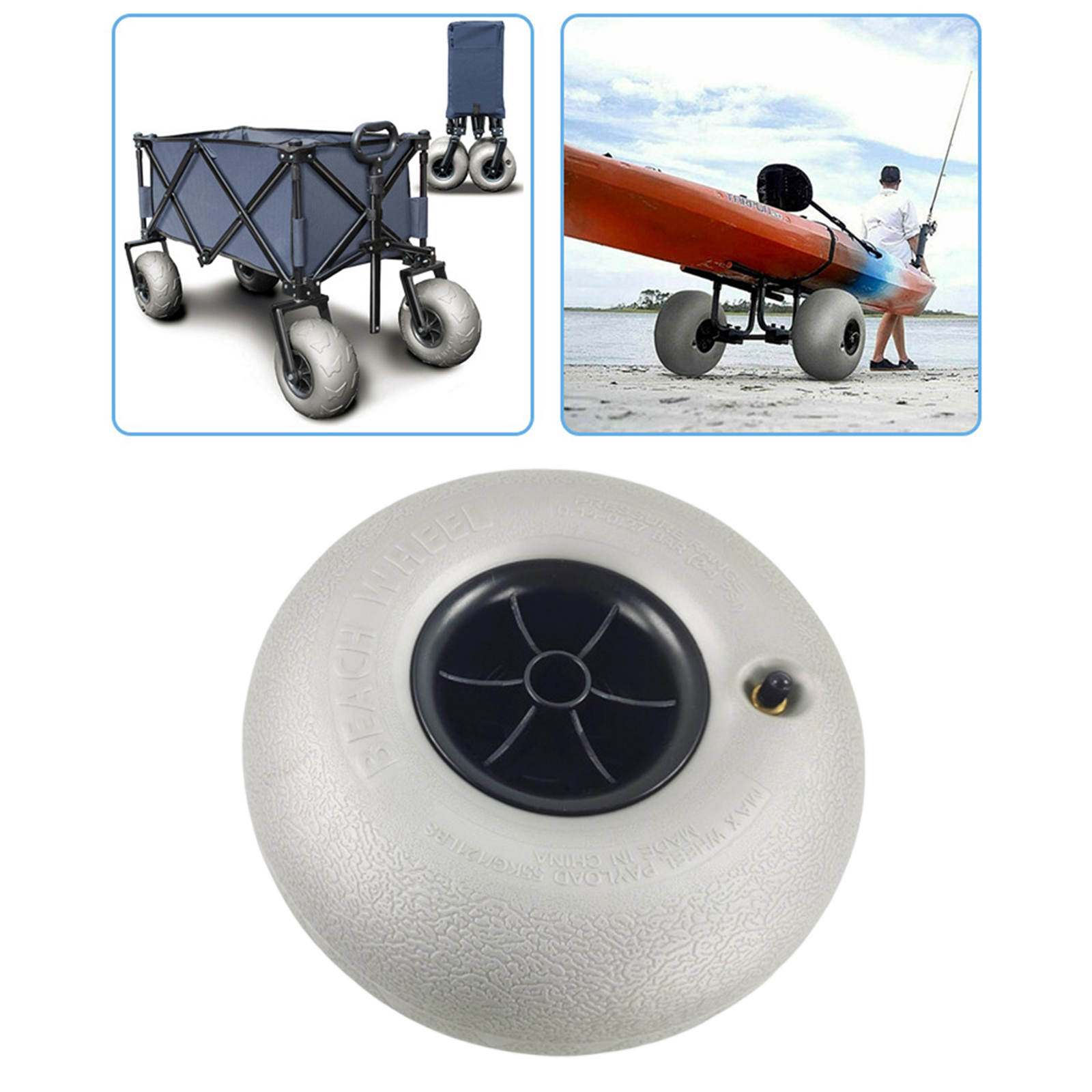 10In Balloon Wheels Profession - огляд і ціна Fishing Kayak Cart