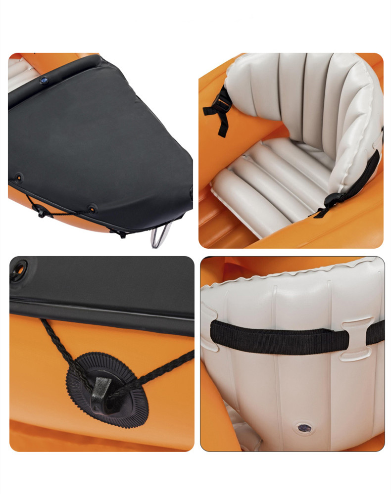 Inflatable Boats PVC Fishing B - огляд і ціна Fishing Kayak Inflatable