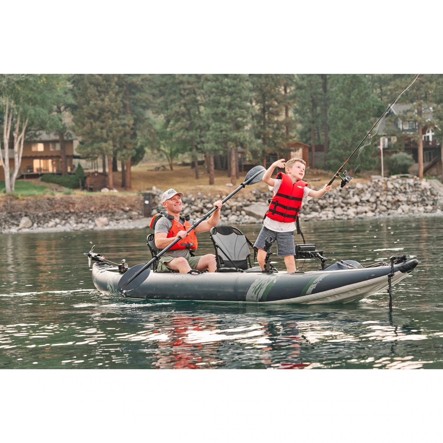 Airo Inflatable Fishing Kayak  - огляд і ціна Fishing Kayak Inflatable
