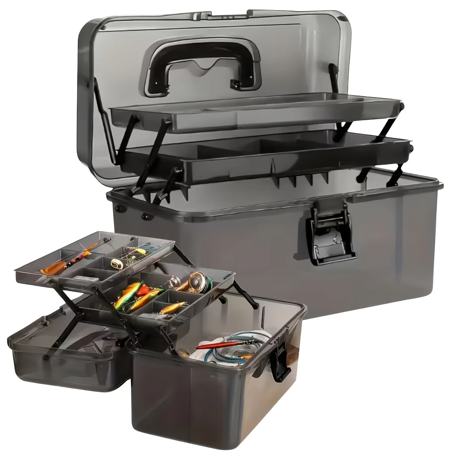 Durable PE Fishing Gear Box |  - огляд і ціна Fishing Kayak Crate
