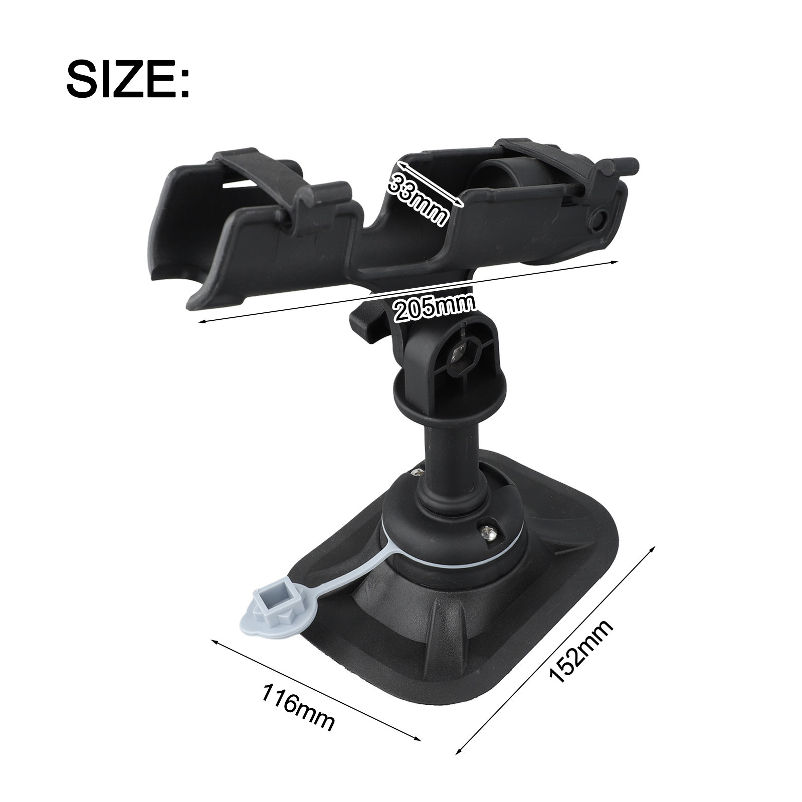 Adjustable Removable Fishing R - огляд і ціна Fishing Kayak Rod Holder