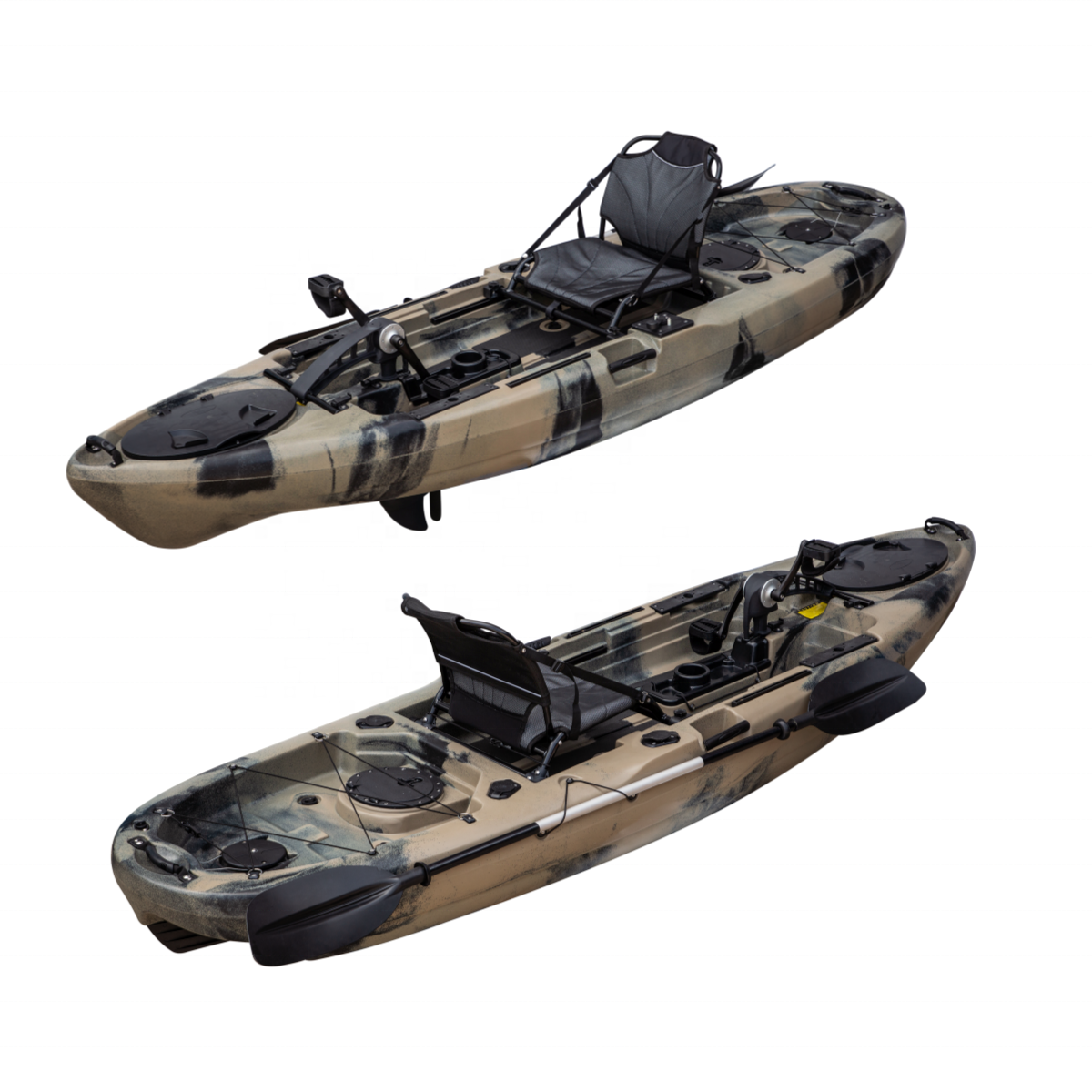 10FT Classic Pedal Fishing Kay - огляд і ціна Fishing Kayak Pedal Drive
