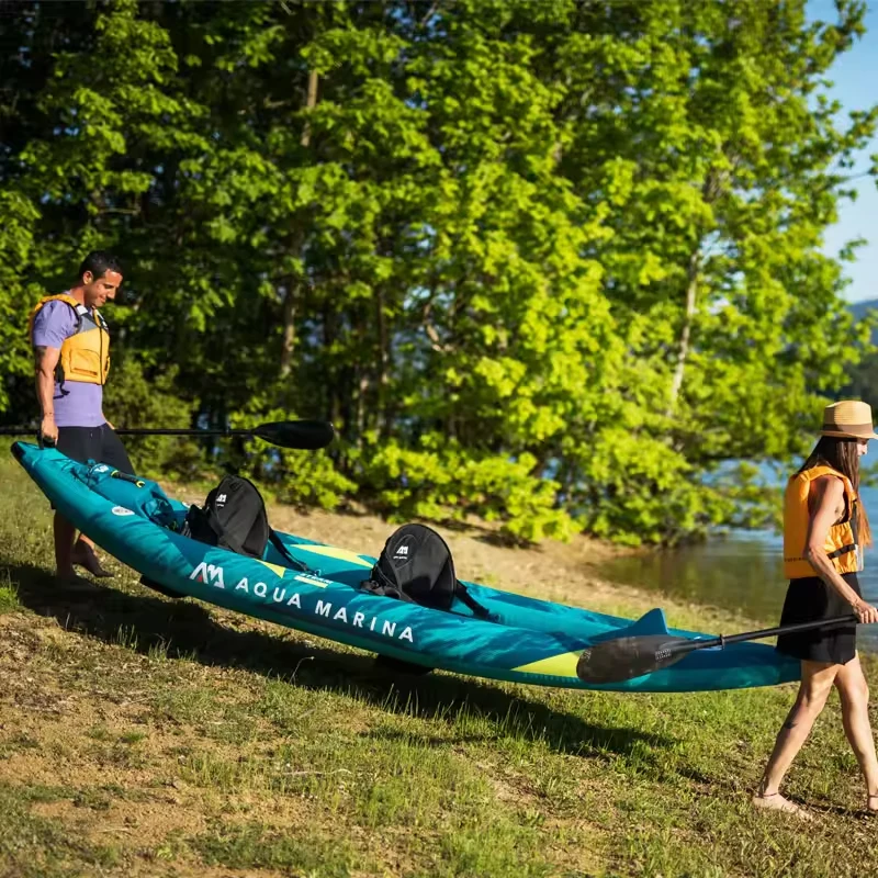 Canoe Kayak Inflatable Boat 1- - огляд і ціна Fishing Kayak Inflatable