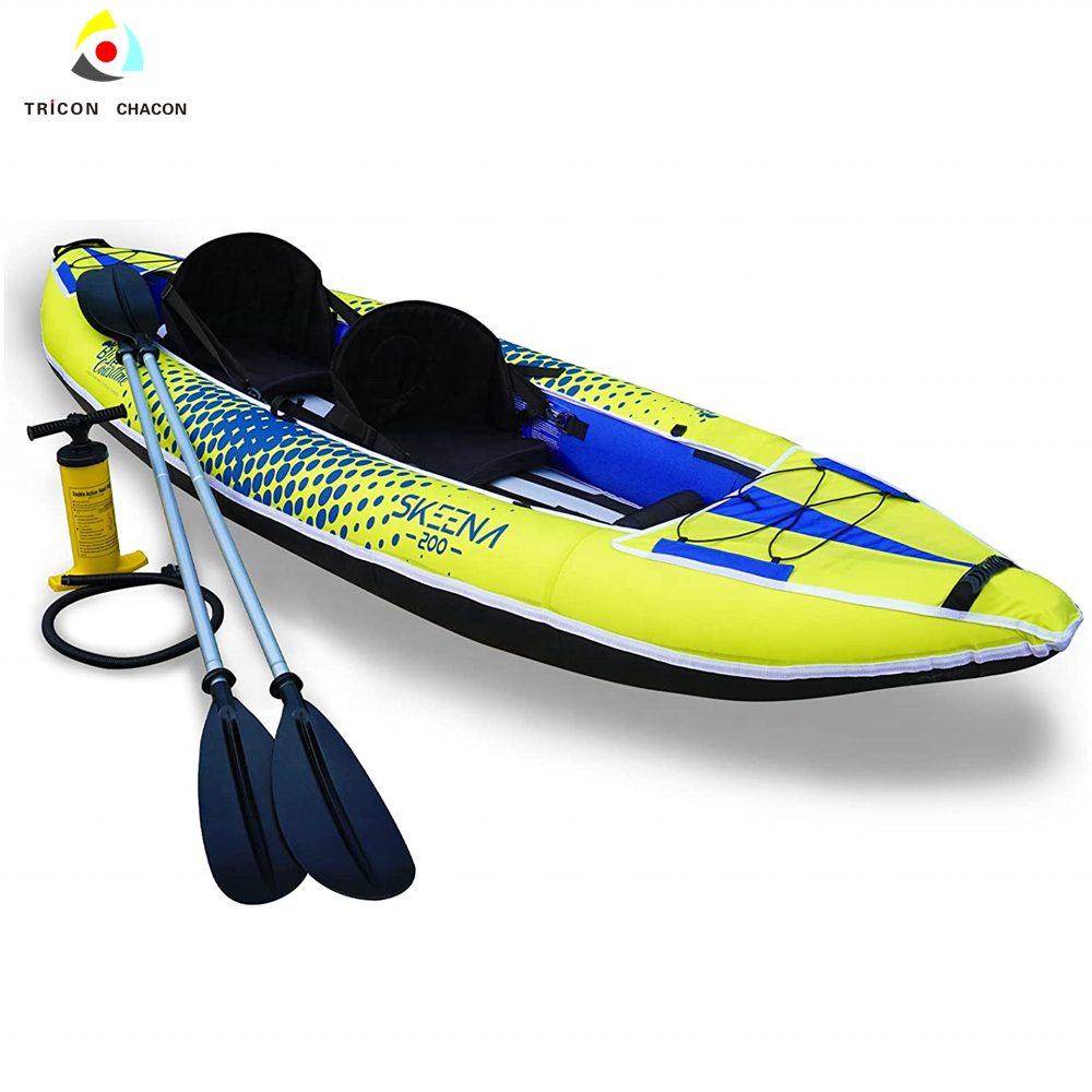 Adult Inflatable Fishing Canoe - огляд і ціна Fishing Kayak Paddle
