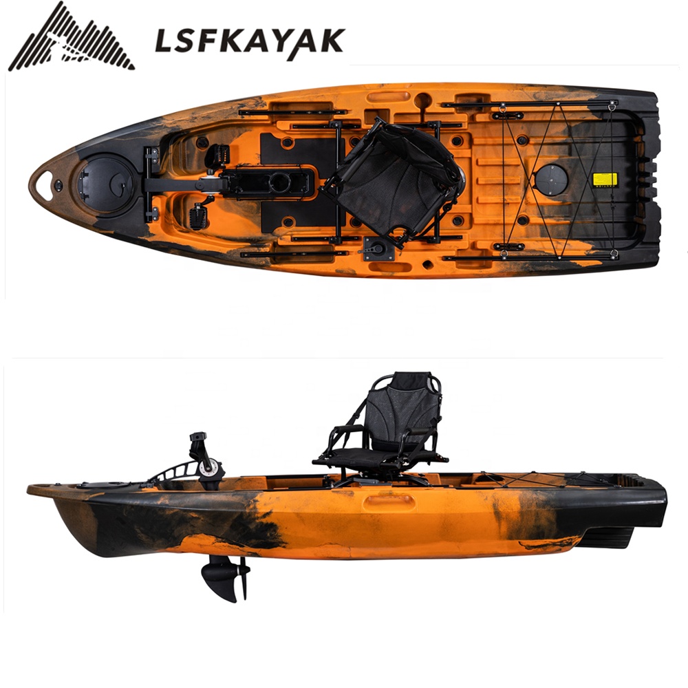 LSF Plastic Rowing Fishing Ele - огляд і ціна Fishing Kayak Paddle