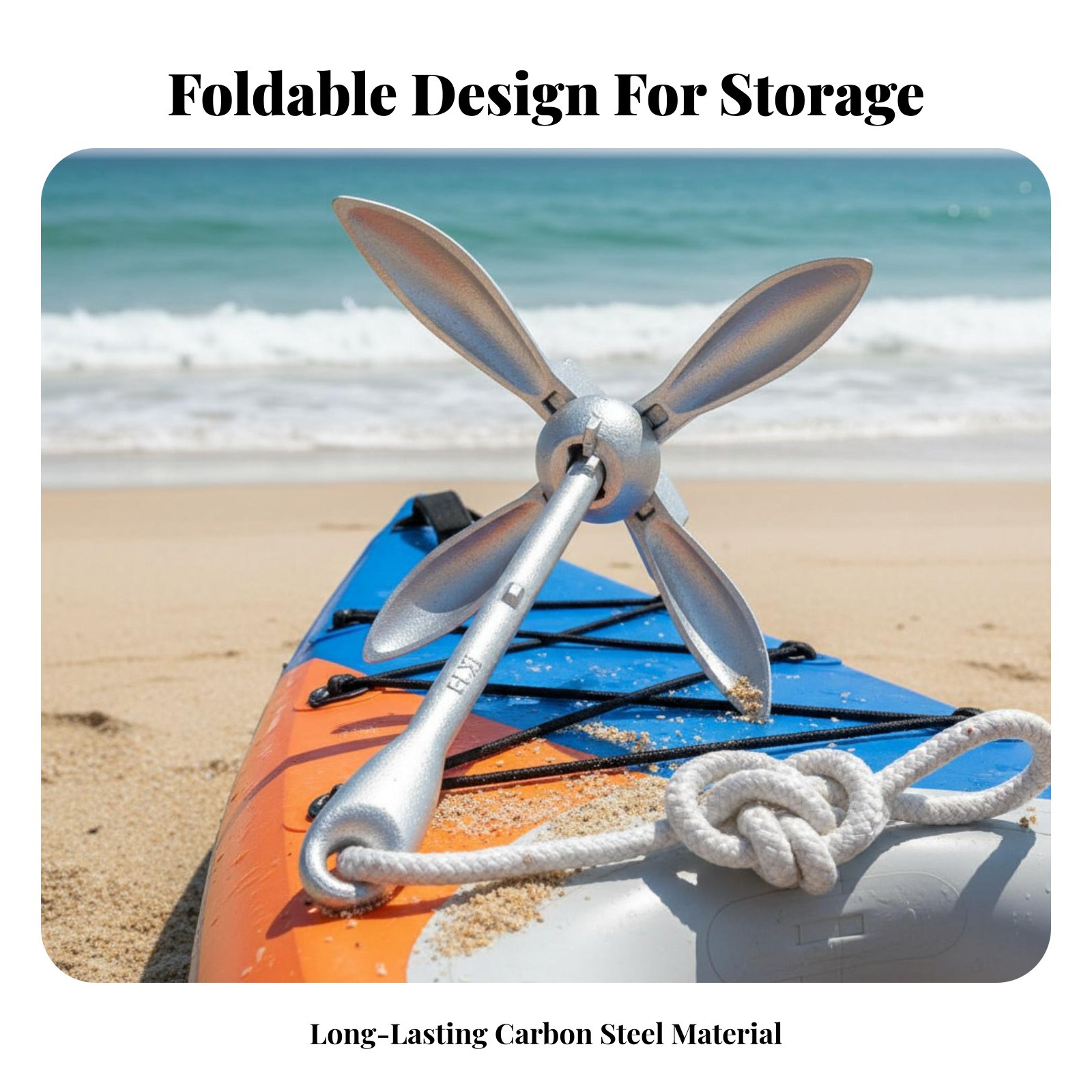 Lotus Anchor Foldable Carbon S - огляд і ціна Fishing Kayak Anchor