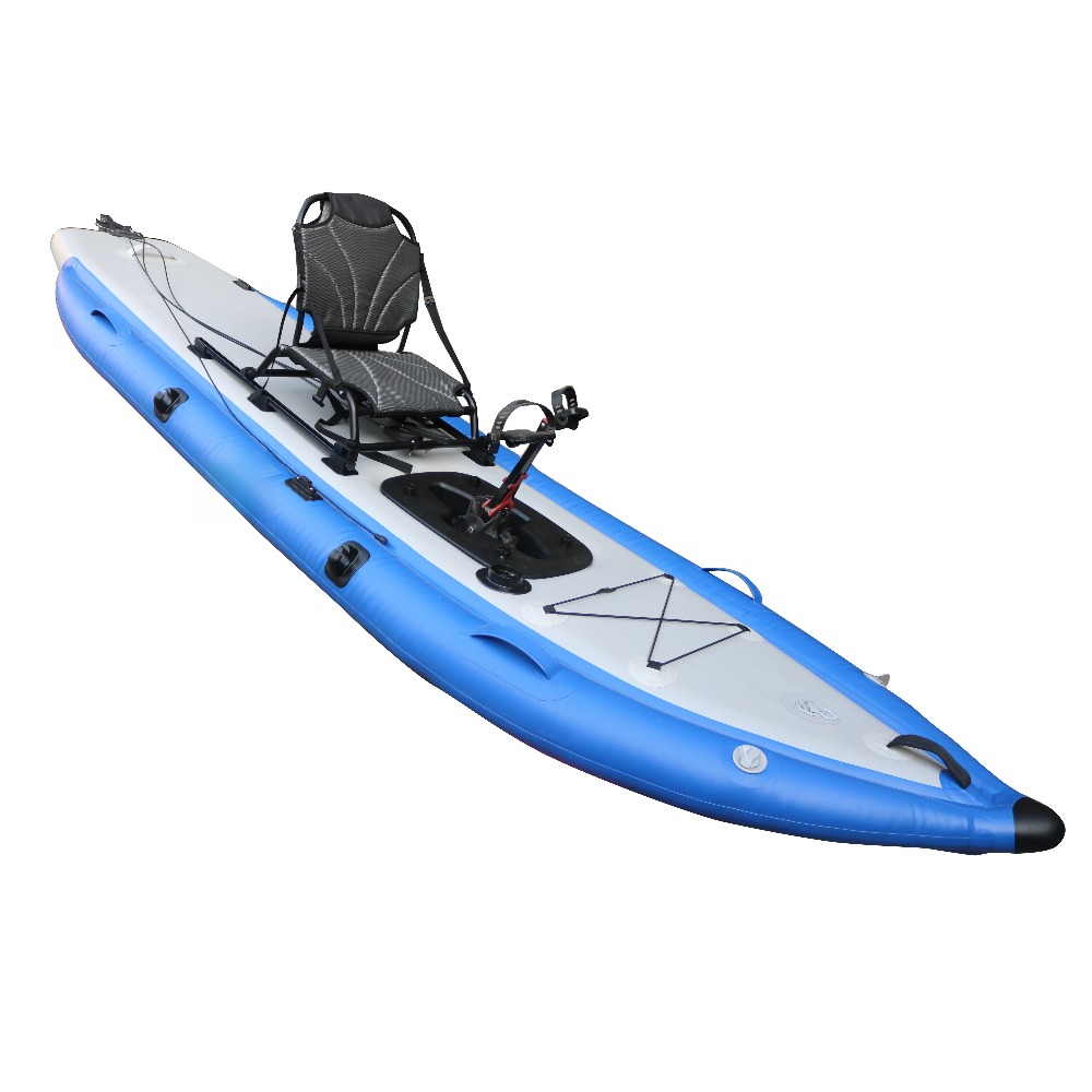 12ft Single Sit-On-Top Inflata - огляд і ціна Fishing Kayak Sit On Top
