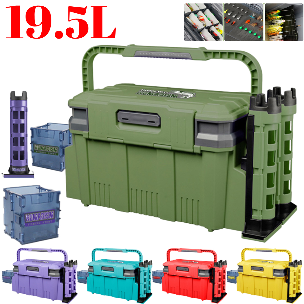 19.5L Fishing Tackle Box Multi - огляд і ціна Fishing Kayak Crate