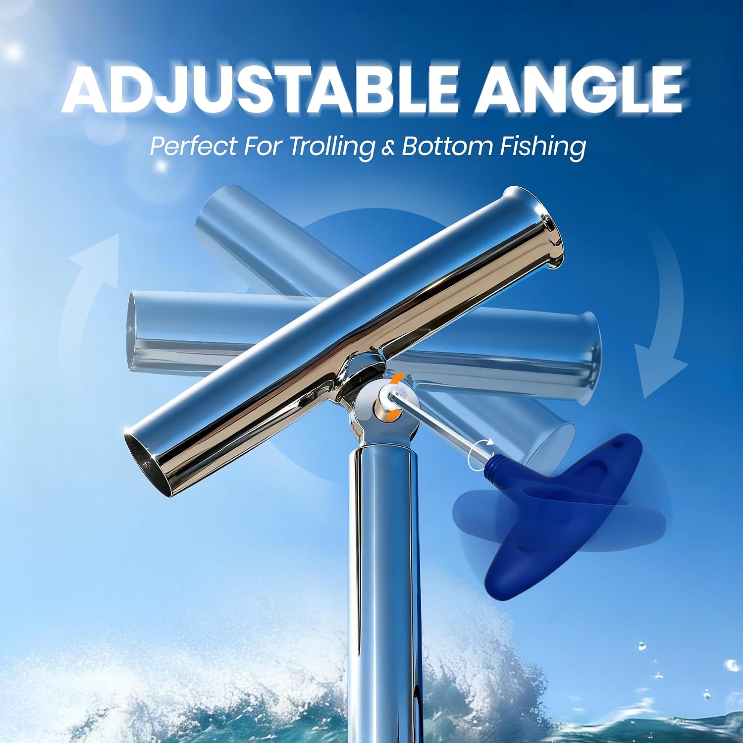 2-Pack Stainless Steel Outrigg - огляд і ціна Fishing Kayak Rod Holder