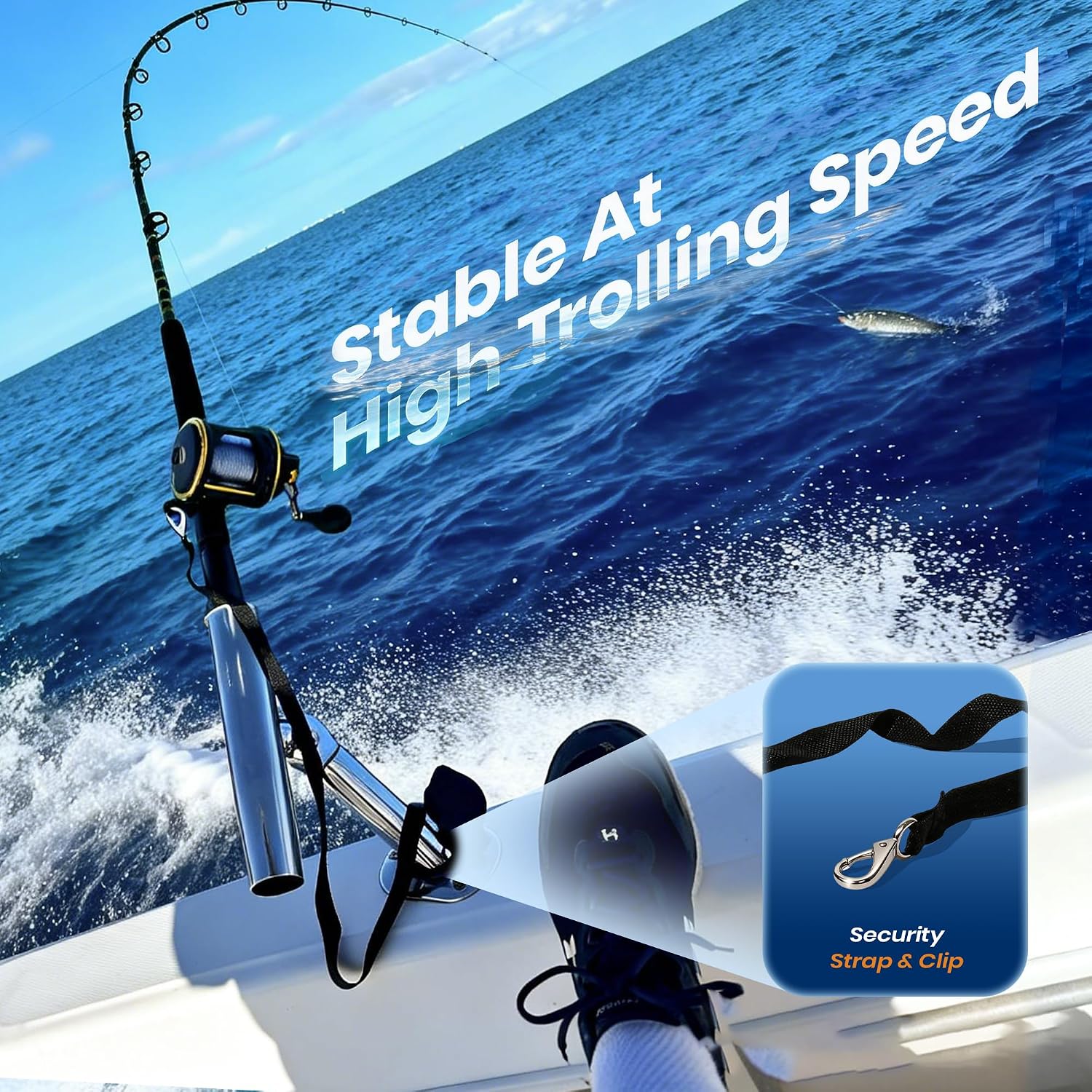 2-Pack Stainless Steel Outrigg - огляд і ціна Fishing Kayak Rod Holder