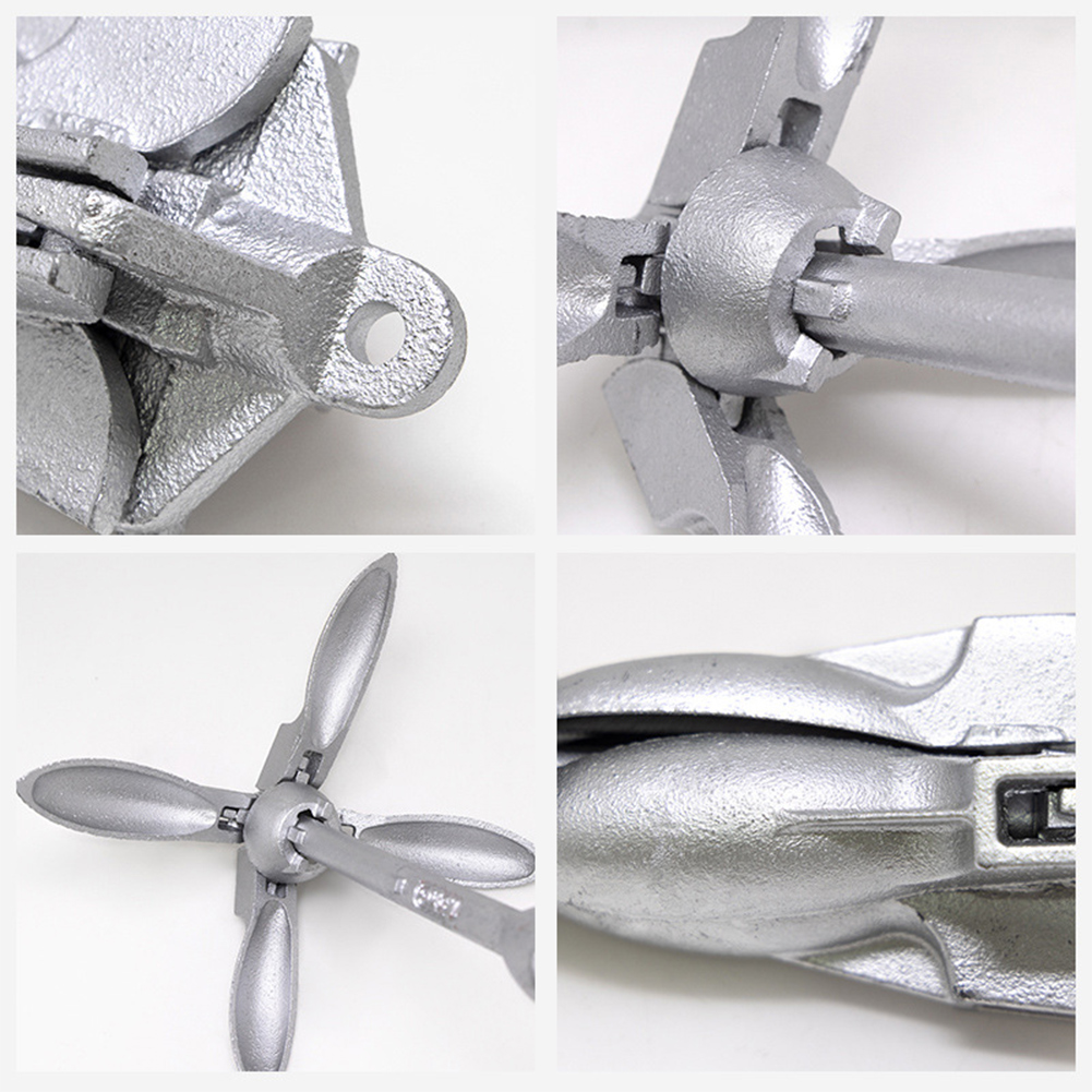 0.7KG 1.5KG Grapnel Anchor wit - огляд і ціна Fishing Kayak Anchor