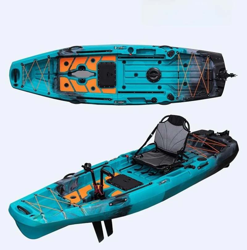 LLDPE Modular Kayak With Engin - огляд і ціна Fishing Kayak Paddle