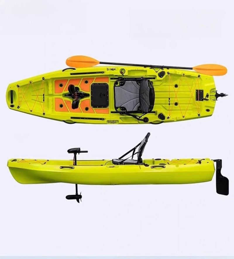 LLDPE Modular Kayak With Engin - огляд і ціна Fishing Kayak Paddle