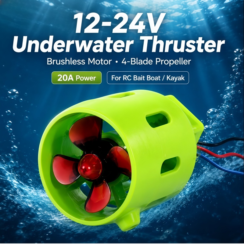 12-24V 20A Brushless Underwate - огляд і ціна Fishing Kayak Sit On Top