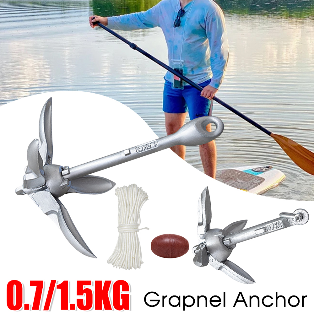 0.7/1.5KG Grapnel Anchor Folda - огляд і ціна Fishing Kayak Anchor