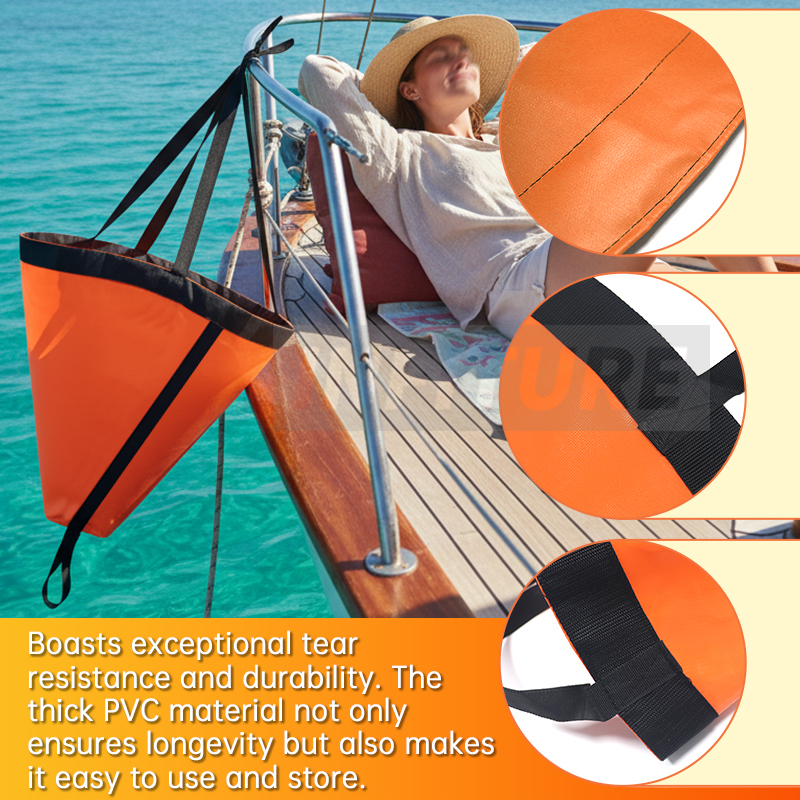 18-53'' Sea Drogue Anchor Floa - огляд і ціна Fishing Kayak Anchor
