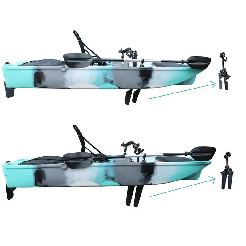 10FT Single Seat LLDPE Sit On  - огляд і ціна Fishing Kayak Sit In