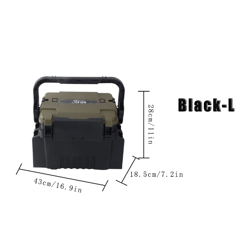 Large Fishing Box Organizer Mu - огляд і ціна Fishing Kayak Crate