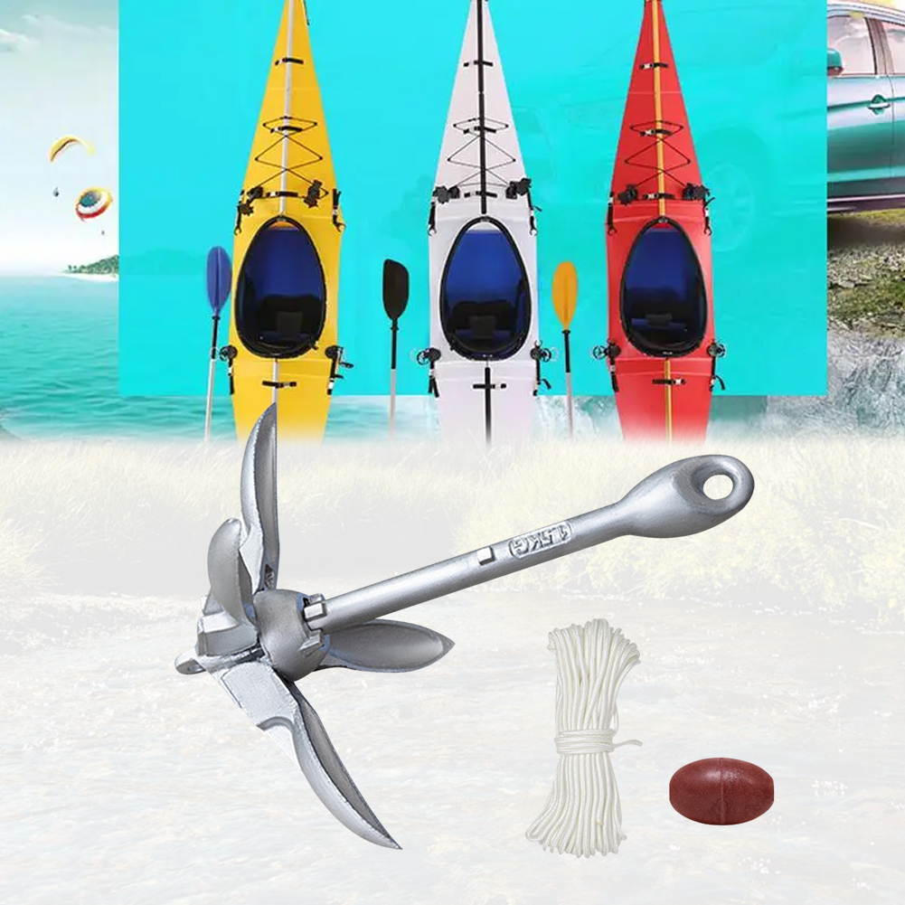 0.7/1.5KG Grapnel Anchor with  - огляд і ціна Fishing Kayak Anchor