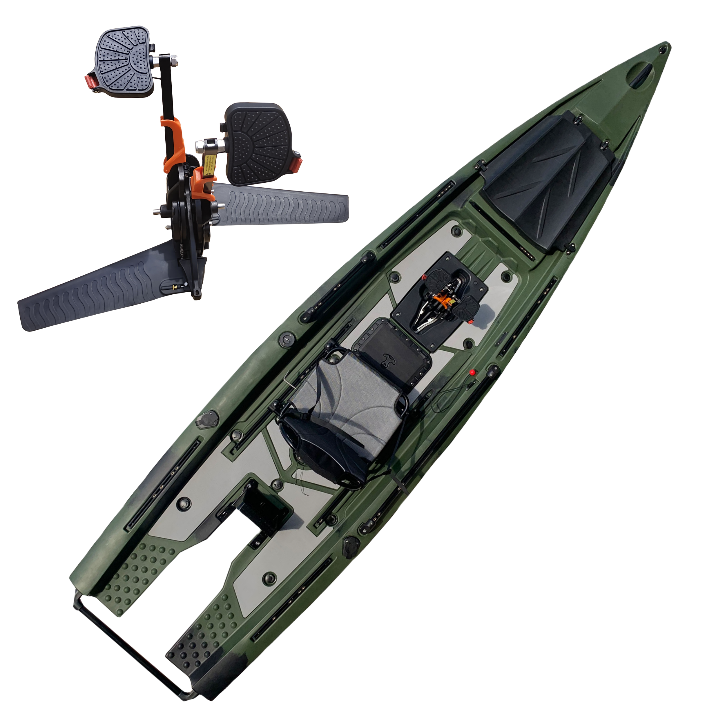 New Develop 4m Single Skiff Bo - огляд і ціна Fishing Kayak Sit On Top