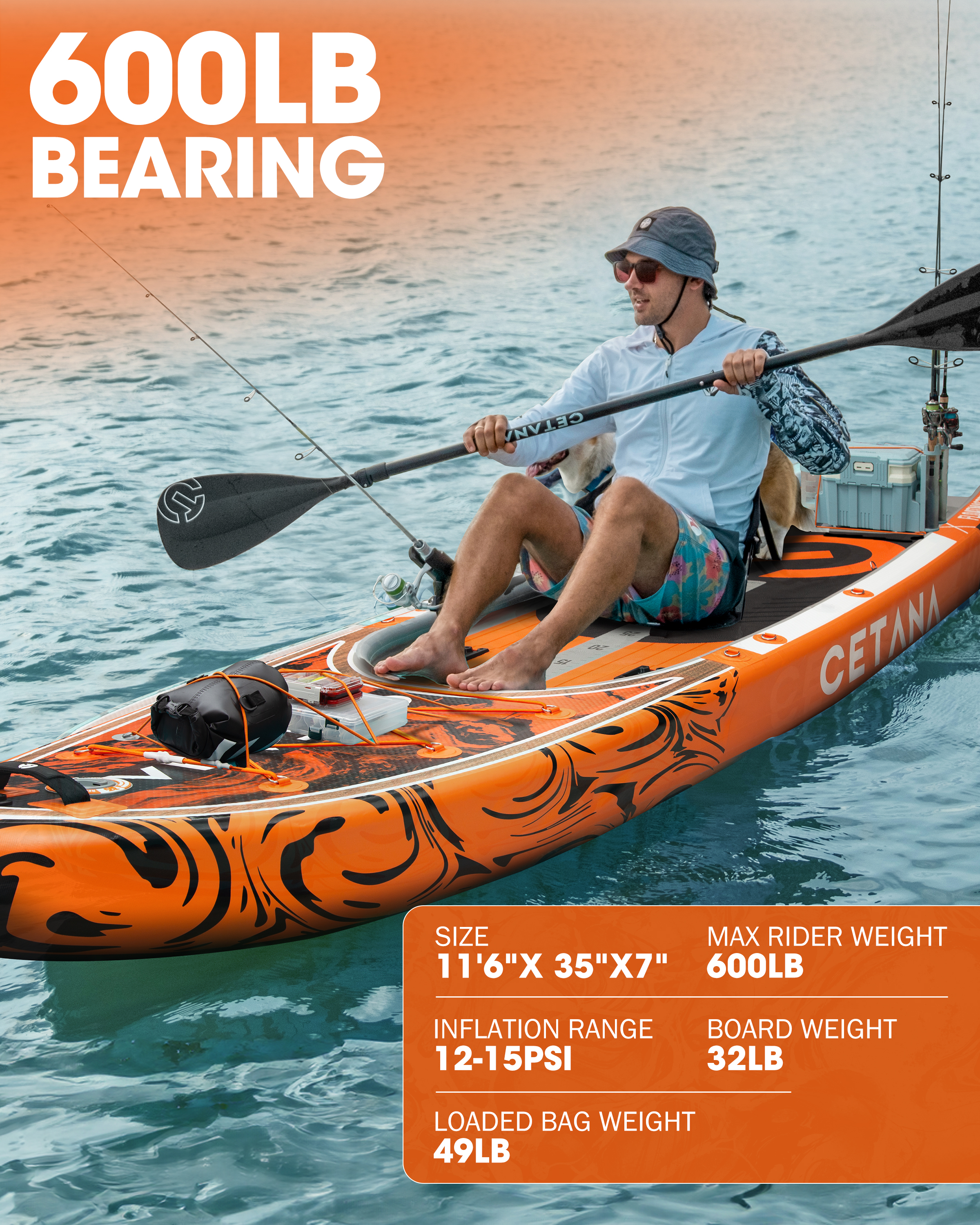 China Factory Inflatable Boat  - огляд і ціна Fishing Kayak Rod Holder