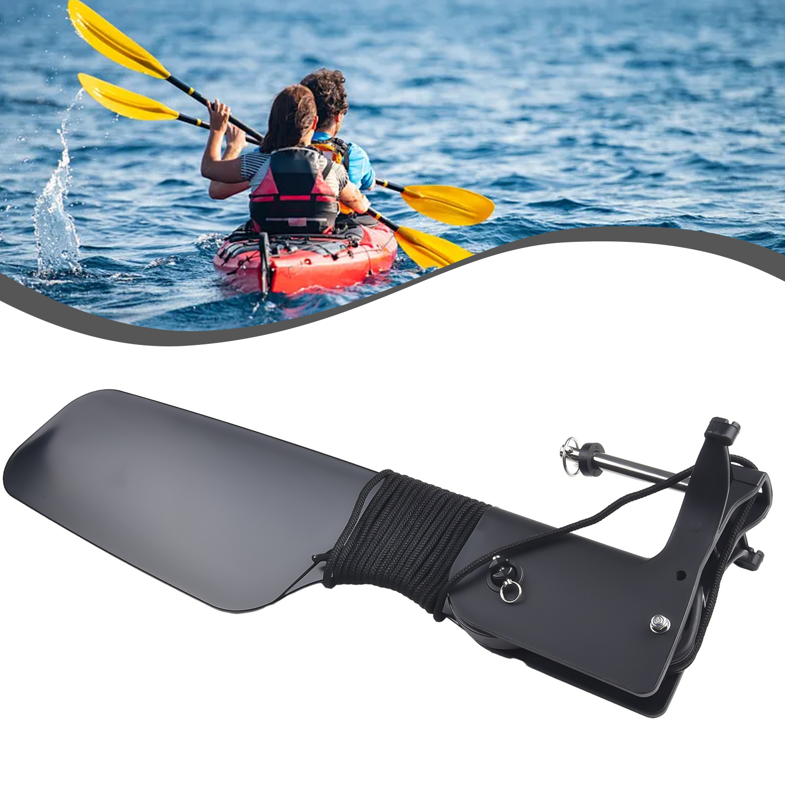 Boat Rudder for Kayak Canoe wi - огляд і ціна Fishing Kayak Storage Bag