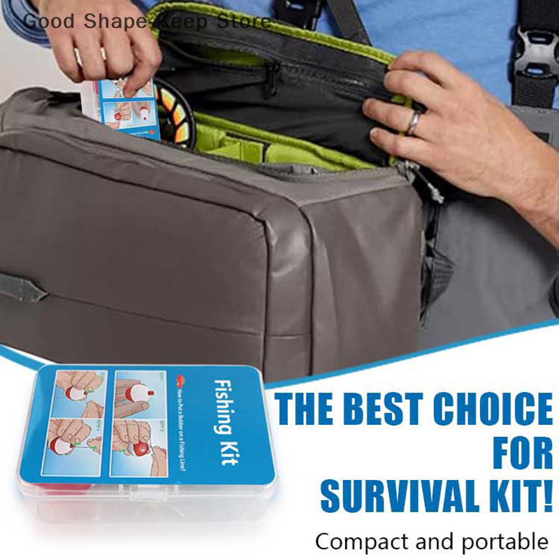 24Pcs Emergency Fishing Kit Po - огляд і ціна Fishing Kayak Cart